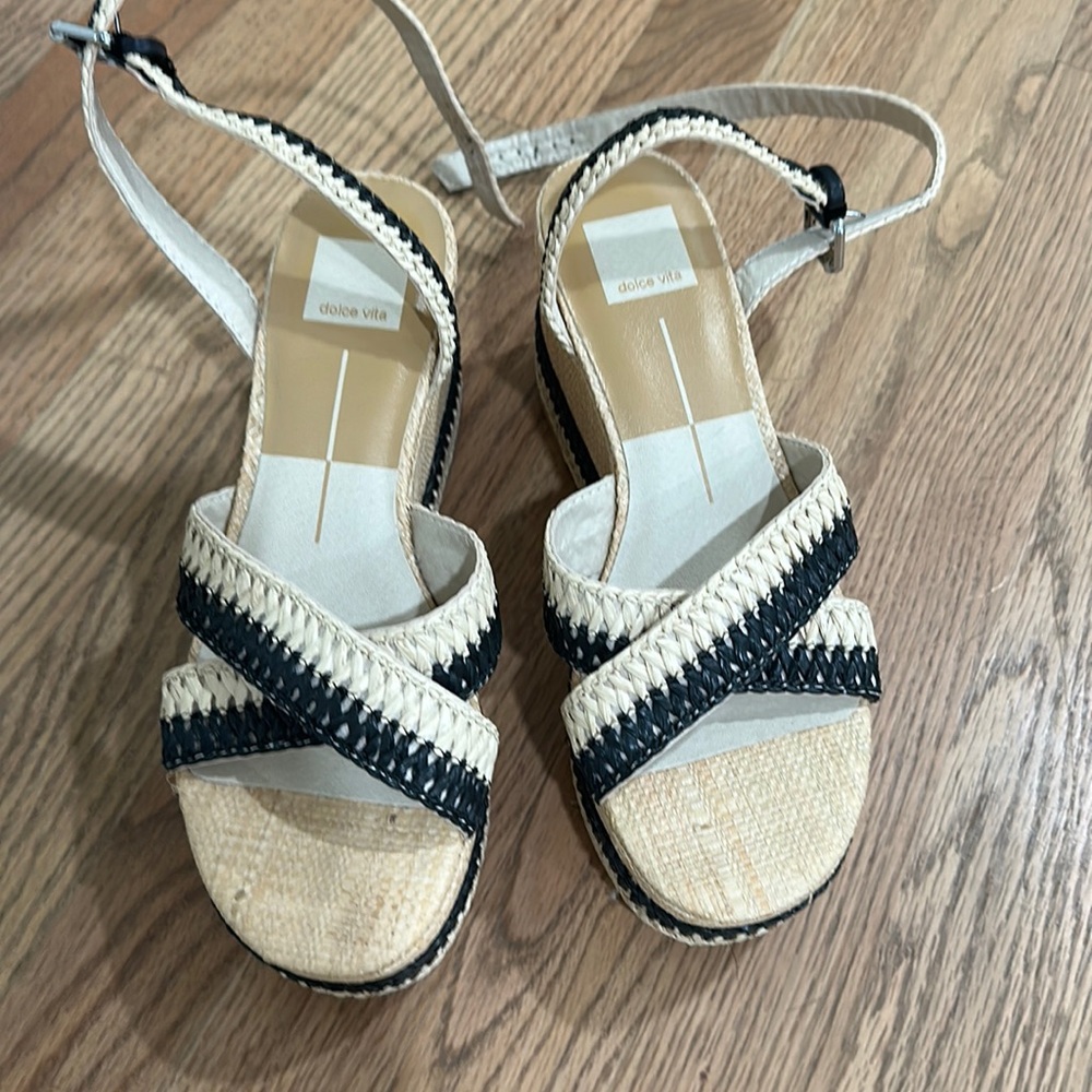 Worn once wedges